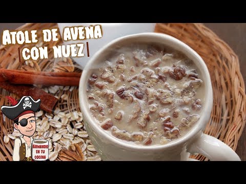 Atole de Avena Con Nuez