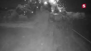 Automobile bridge was blown up in Kakhovka hydroelectric power station (HPP) area in Kherson