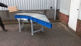 Vanderlande Rollenbaan invoegstuk gebruikt 70 cm Van der Lande roller conveyor for sale - Image 4 | Machineryline US Vanderlande Rollenbaan invoegstuk gebruikt 70 cm Van der Lande roller conveyor | Image 4 - Machineryline