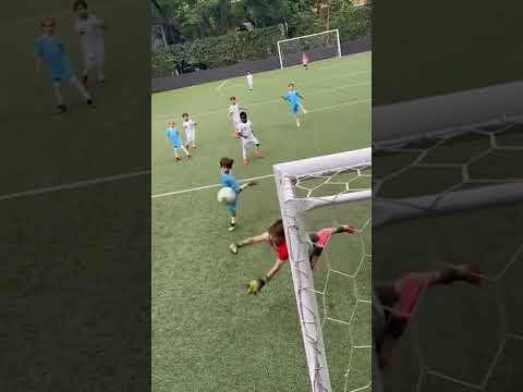 GOLEIRO MIRIM FAZ UMA LINDA DEFESA EM CHUTE NO ÂNGULO 🔥🔥🔥 #football #goleiro #soccerplayer