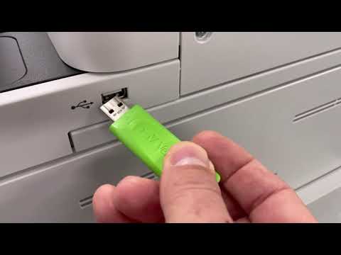 Scan Document to USB/Flash Drive Tutorial