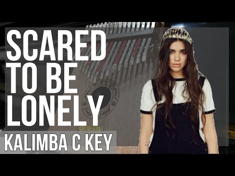 How to play Scared to Be Lonely by Martin Garrix, Dua Lipa on Kalimba (Tutorial)