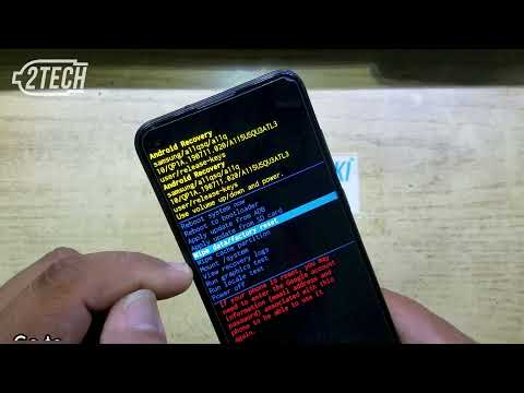 🔥How to enter recovery - Samsung A11 -  Hard Reset
