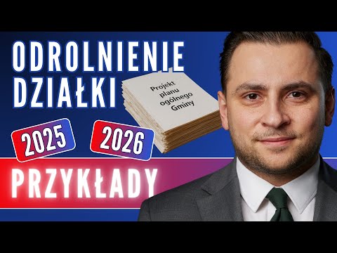 Odrolnienie działki krok po kroku | Praktyczne przykłady 2025 i 2026 #odrolnienie