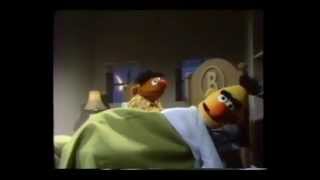 Sesame Street - Ernie eats cookies in bed