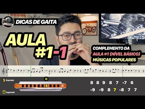 Dicas de Gaita - AULA #1 - 1 Complemento Parabéns pra você