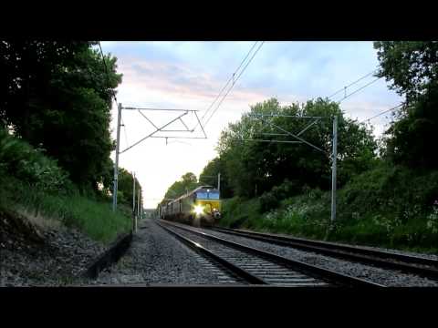 Direct Rail Services 57306, 57312, 37259, 20309 6K73 Sellafield-Crewe at Winsford, 04/06/15