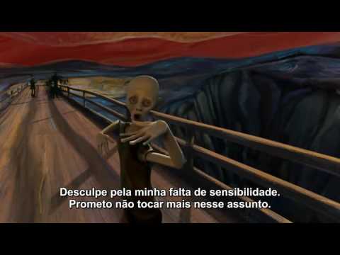The Scream   'O Grito' de Edvard  Munch  curta de Sebastian  Cosor - LEGENDADO