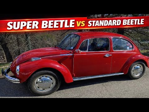SUPER BEETLE VS STANDARD BEETLE - WHATS THE DIFFERENCES - WHICH IS BETTER #sladesbeetle #vwbeetle