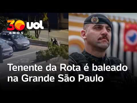 Tenente da Rota, irmão de Eloá Pimentel, é baleado em semáforo na Grande São Paulo; veja vídeo