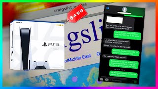 I Got Scammed Trying To Get A PlayStation 5 On Craigslist! (PS5 Scam)
