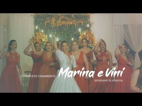 Filme Completo do Casamento | noivos Marina e Vini