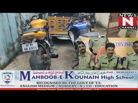 APNE HI AREA KE 21 GHARO MAIN CHORI KARNE WALO KO BALAPUR POLICE NE KIYA GIRAFTAR..NEWS N CHANNEL