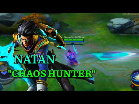 Natan Chaos Hunter Elite Skin Skill Effects MLBB