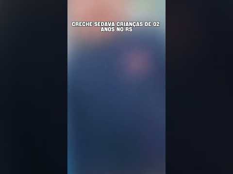 creche sedava crianças de 02 anos