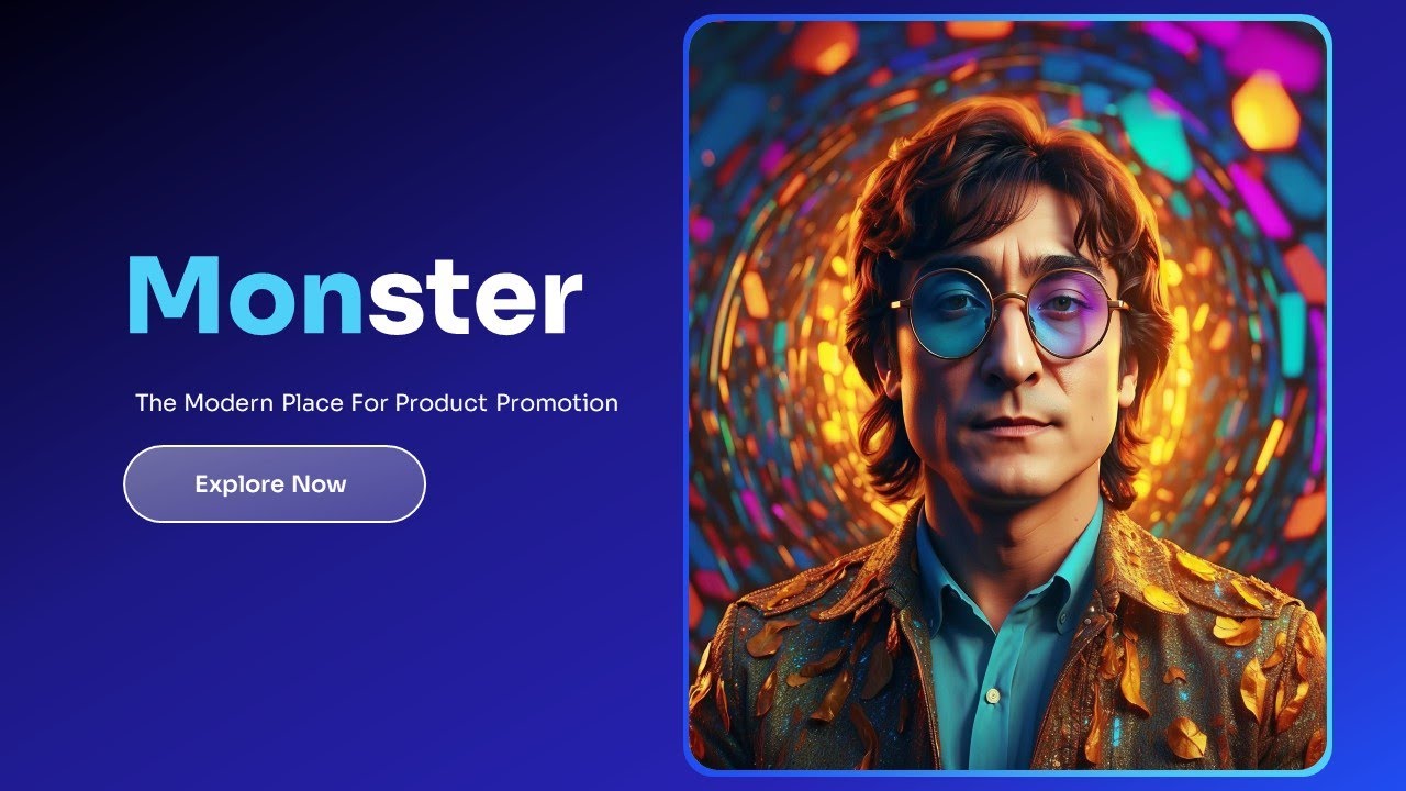 Product Monster PowerPoint Presentation Template