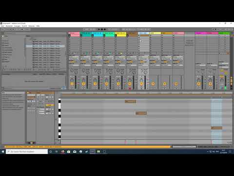Ableton Live 10 Techno///Slice the cuts into pieces :-)