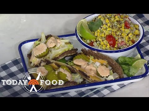 Why Choose? Get The Grill Dads’ Recipe for Smash Burger Tacos!