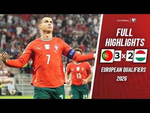 Hungary vs Portugal 2-3 • Highlights & Goals • World Cup Qualifiers