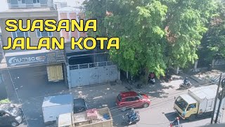 Download lagu Suasana Jalanan Kota Pagi Hari mp3