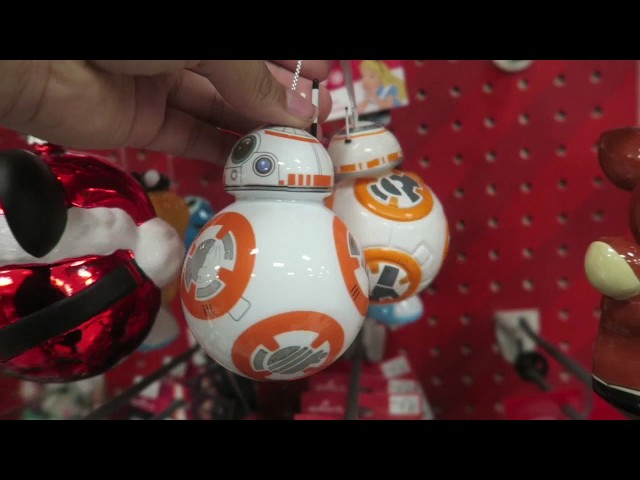 Vídeo relacionado con Hallmark BB-8 - Adorno de Navidad, decoración de Star Wars, decoración temática Espacial, Adorno Colgante de Navidad, Regalos para Navidad
