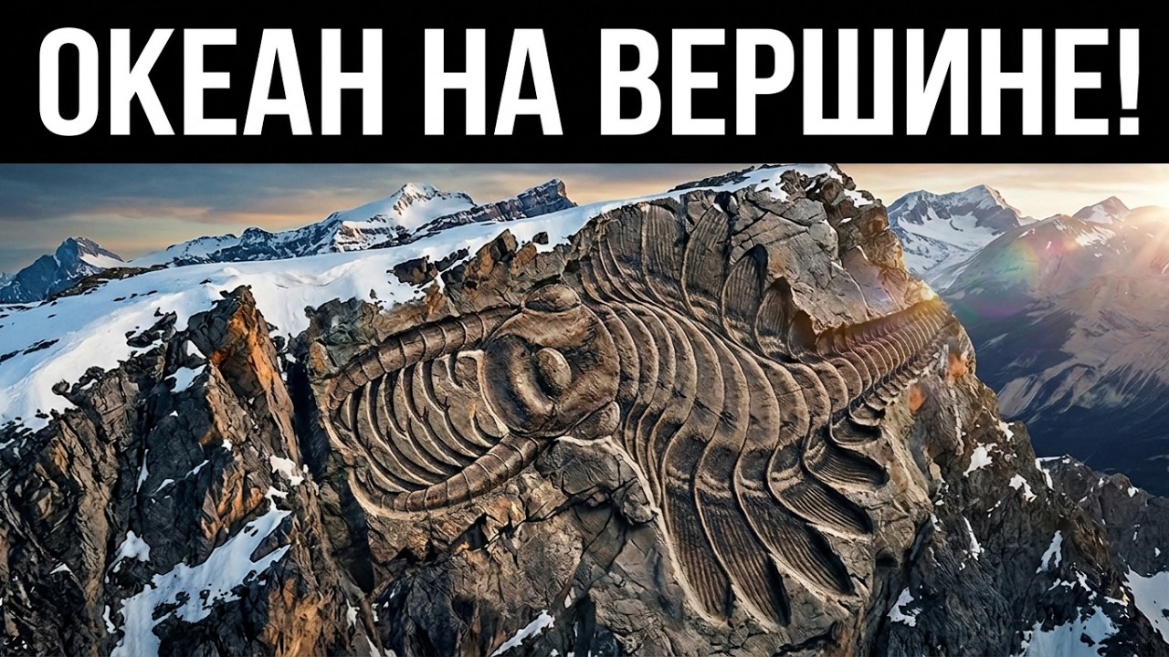 На горе в Канаде нашли останки древнего морского чудовища — учёные поражены