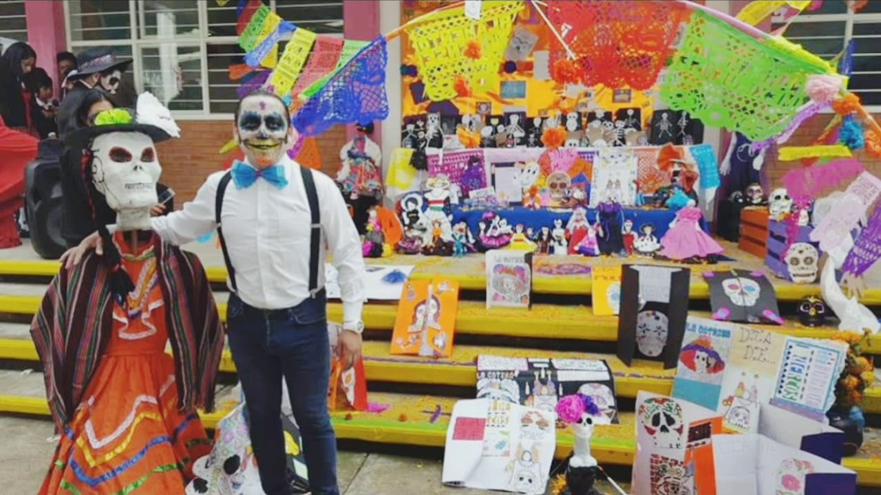 Calaverita en la clase de matemáticas