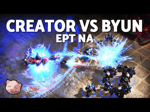 CREATOR vs BYUN | EPT NA 190 Ro4 (Bo3 PvT) - StarCraft 2