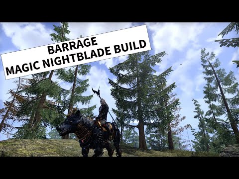 Elder Scrolls Online: PvP Magic Nightblade Shot  Gun Build : February 2021... ll TRYCE ll