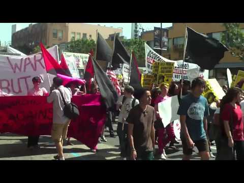 Ⓐ Anarcha L.A. - March 20, 2010 Anti-War Demo Ⓐ