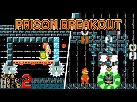 Super Mario Maker 2 - Unique "PRISON BREAKOUT" Level