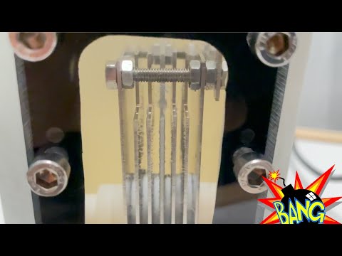 Wet Cel HHO. Hydrogen Generator 7 Plates. Water electrolysis