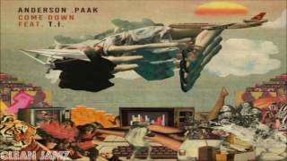 Anderson .Paak Featuring T.I. - Come Down [Clean / Radio Edit]