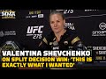 Valentina Shevchenko On Split Decision Win: 'This Is Exactly What I Wanted' | UFC 275 | MMA Fighting