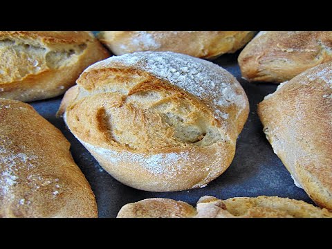 Rezept: Dreiecksbrötchen / Rustikale Frühstücksbrötchen