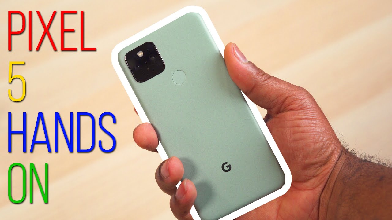Google Pixel 5 Unboxing - Hands On The New Google Flagship