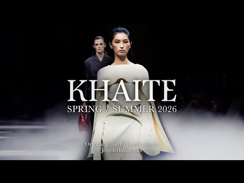 KHAITE 2026 Spring/Summer Fashion Show | New York Fashion Week | Original Music By Jennifer Rouse