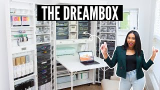 CRAFT ROOM MAKEOVER with DREAMBOX I DIY CRAFT ROOM