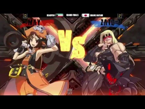 "BBR" Guilty Gear Xrd Grand Finals At KOF GCC - DEADFISH vs BRAWL HAITANI  (1080p HD)