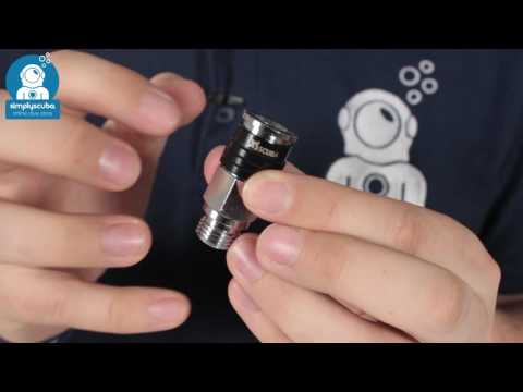 XS SCUBA Oceanic Style QD Adaptor - www.simplyscuba.com