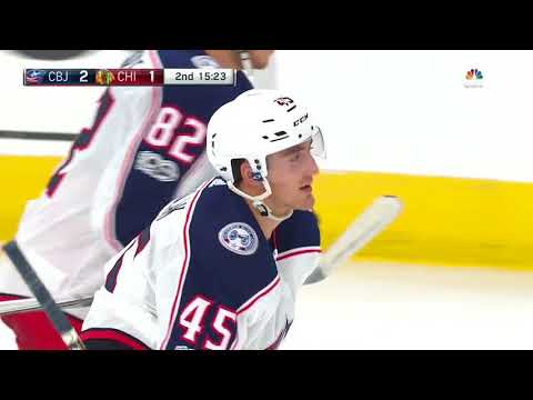 Lukas Sedlak 2-1 Goal vs. Blackhawks (Sept. 23, 2017 - Preseason)