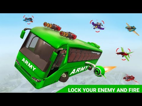 Army Bus Robot Transform Wars | Robot Car Game 3D