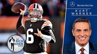 NFL Network’s Kurt Warner on Whether He’d Opt for Baker Mayfield or Draft a QB | Rich Eisen Show
