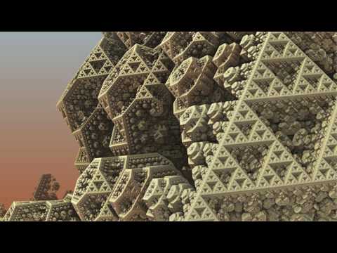 Necessity by Tomachi Official Music Video - 4D Sierpinski Mandelbrot