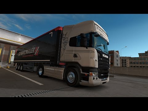 ETS 2 - SCANIA R580 V8 - Trip: Jönköping - Göteborg