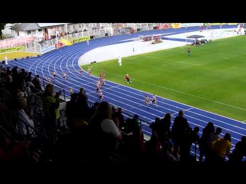 DM Jena 2011 4x100m Finale WJA