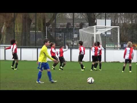 Feyenoord jeugd scoort: Komen wij uit Rotterdam, ken je dat niet horen dan?!