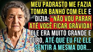 HISTÓRIA REAL DESTA AVÓ 👵💔 O QUE MEU PADRASTO FAZIA COMIGO ERA TRISTE...