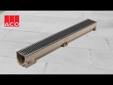 How to Install ACO RainDrain B 125 Drainage Channels | Tutorial