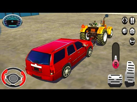 Real Cargo Tractor Pulling Simulator - Offroad Chained Truck Towing Rescue - Android GamePlay 2021